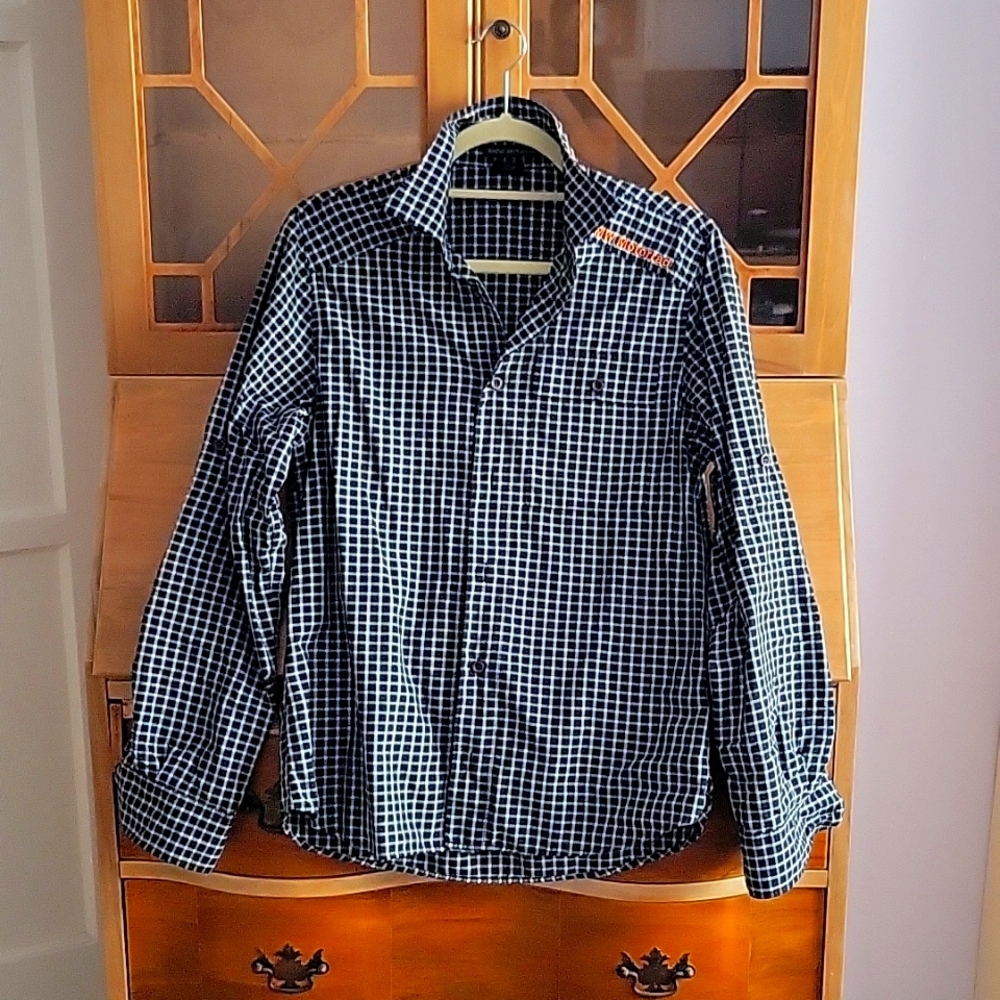 BMW Motorrad Button Down BMW Motorcycles Men's XS Made In Portugal 🇵🇹 100% PA